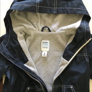 Boys water repellent, thermal lining jacket